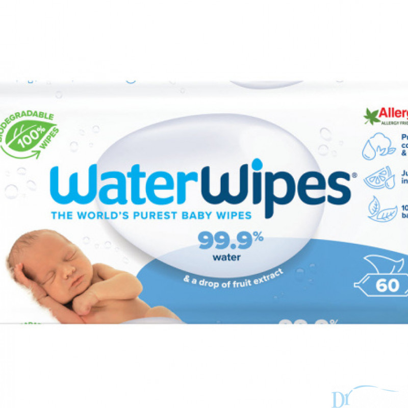 Water Wipes 60 пар.